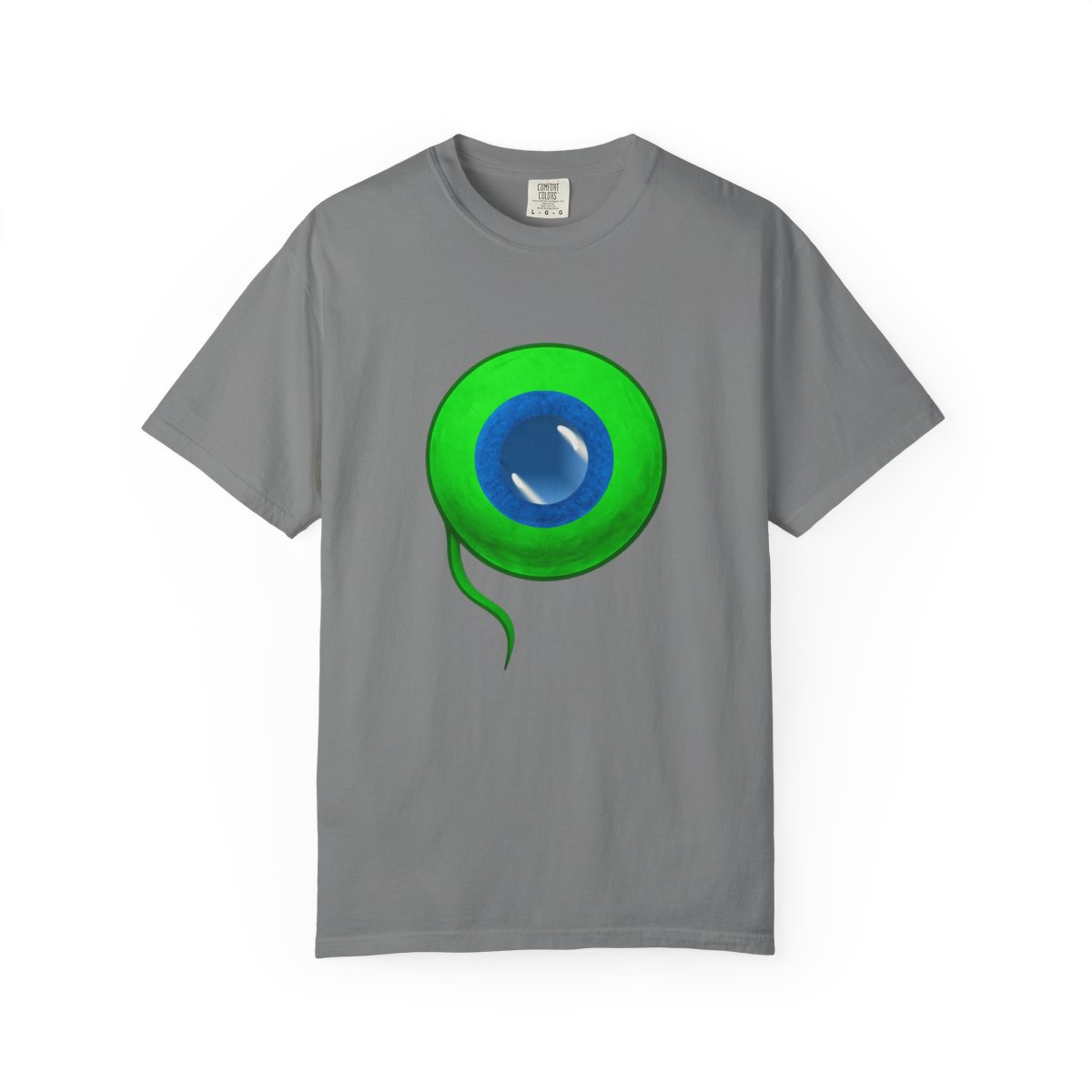 Jacksepticeye Infected Septic Eye Green Logo T-Shirt - alternate angle 3, merchandise