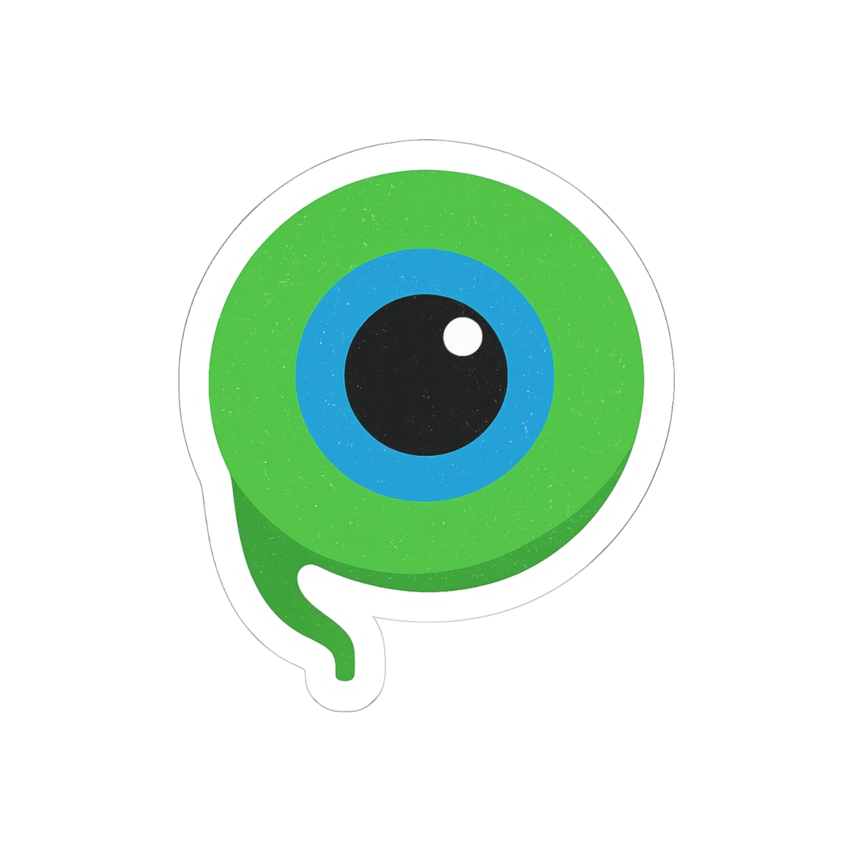 Septic Eye Sam Jacksepticeye Sticker | Funny Vinyl Decal - alternate angle 1, merchandise