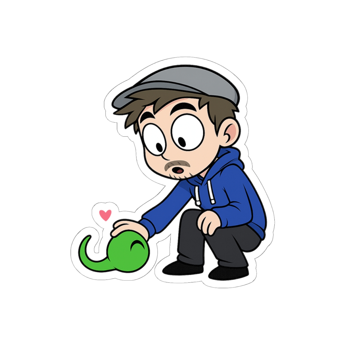 Jacksepticeye and Sam Sticker | Cute Vinyl Decal - alternate angle 1, merchandise
