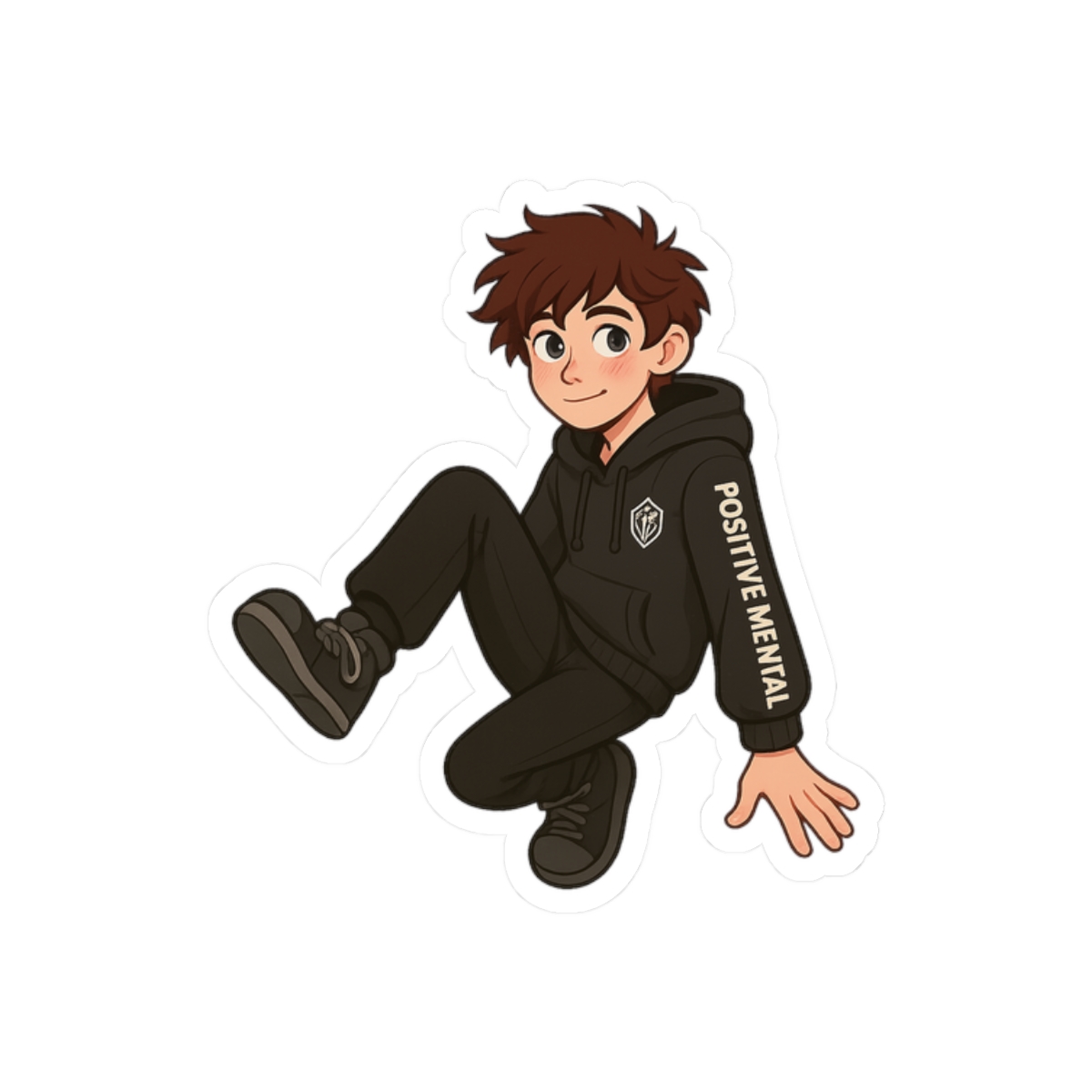 Relaxing Jacksepticeye Sticker | Cute Vinyl Decal - alternate angle 3, merchandise