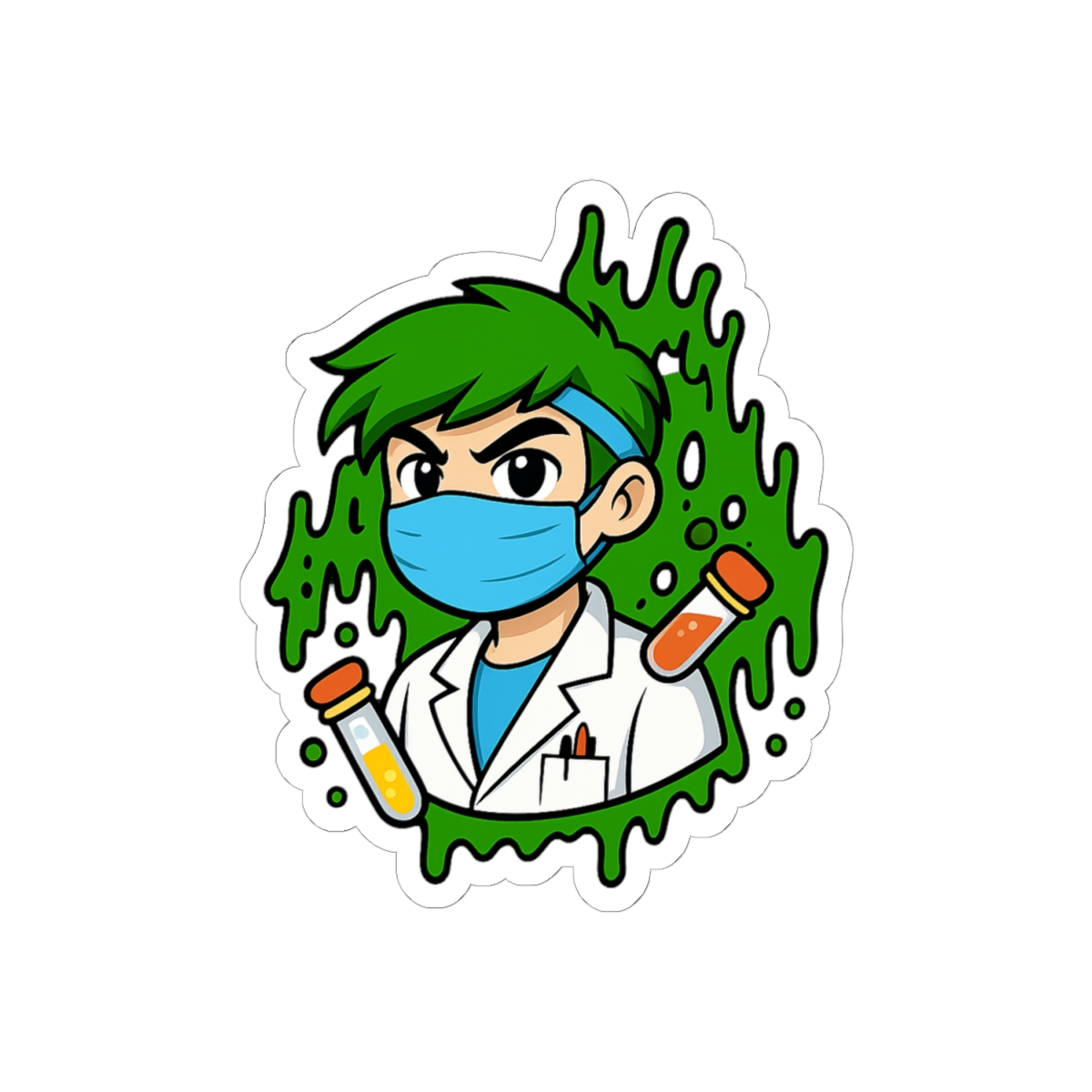 Dr. Schneeplestein Vinyl Sticker | Bold Jacksepticeye Decal - alternate angle 1, merchandise