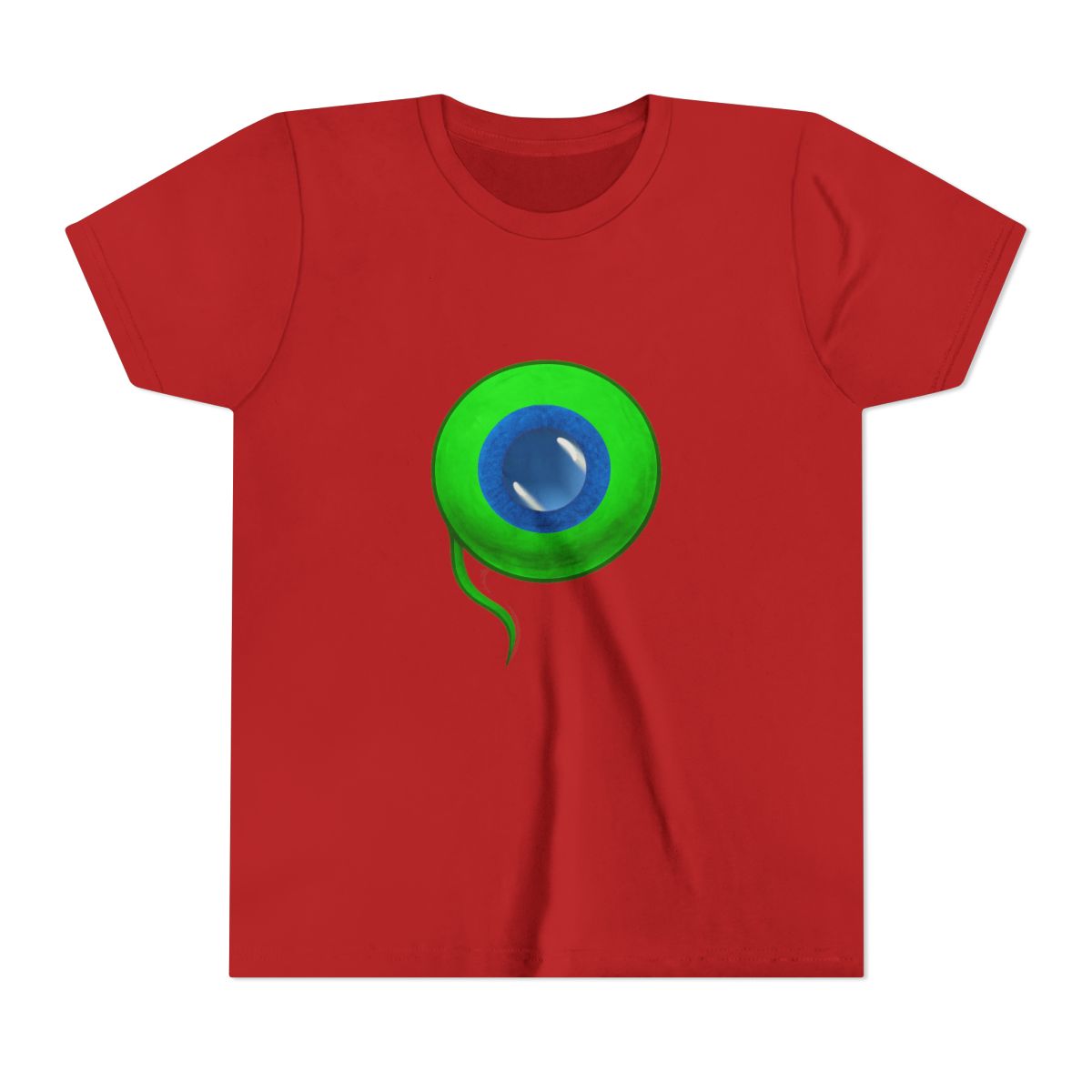 Jacksepticeye Infected Septic Eye Green Logo Kids T-Shirt